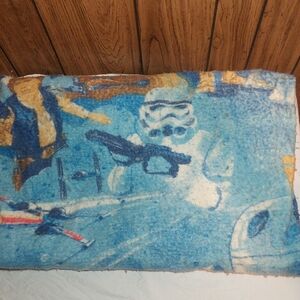Blue Star Wars Blanket Vintage 1977 Altered See Description New Hope